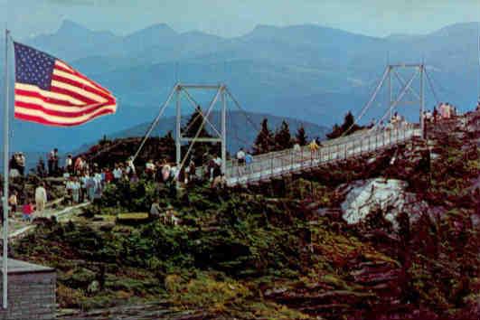 Grandfather Mountain, Mile High Swinging Bridge