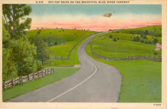 Blue Ridge Parkway, Sky-Top Drive