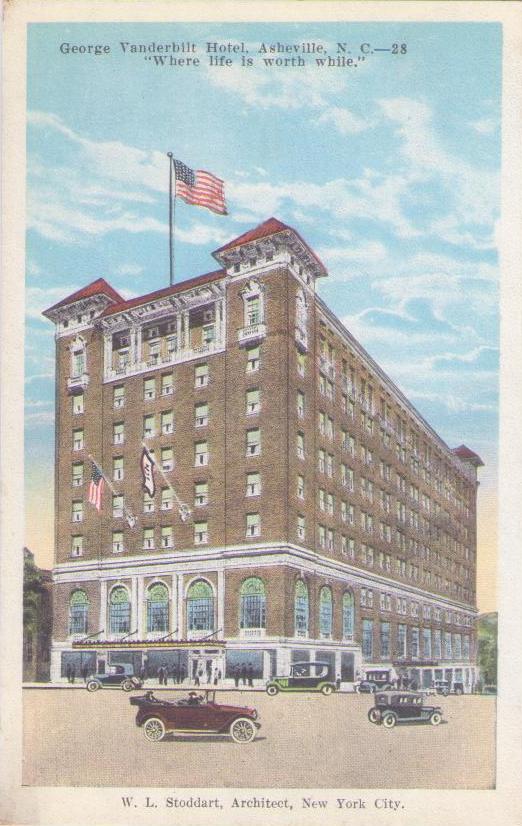 Asheville, George Vanderbilt Hotel