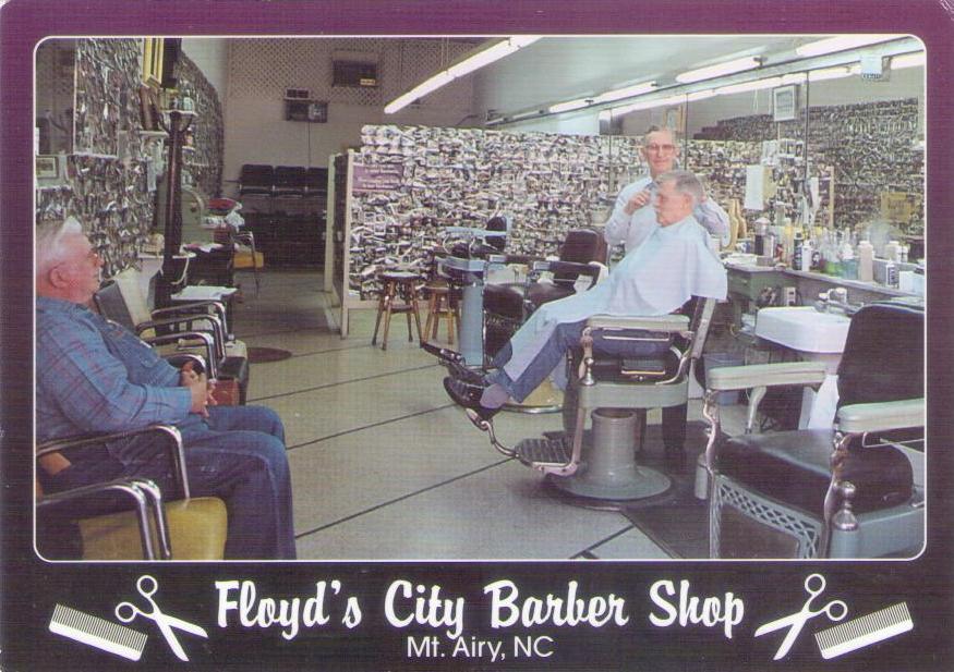 Mt. Airy, Floyd’s City Barber Shop