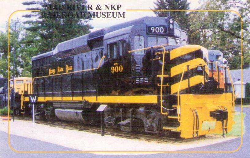 Bellevue, Mad River & NKP Railroad Museum