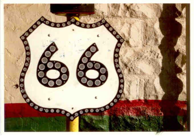 Davenport, Route 66 shield