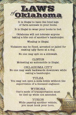 Laws of Oklahoma