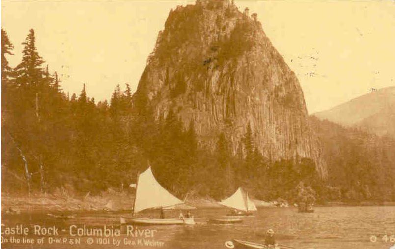 Castle Rock, Columbia River
