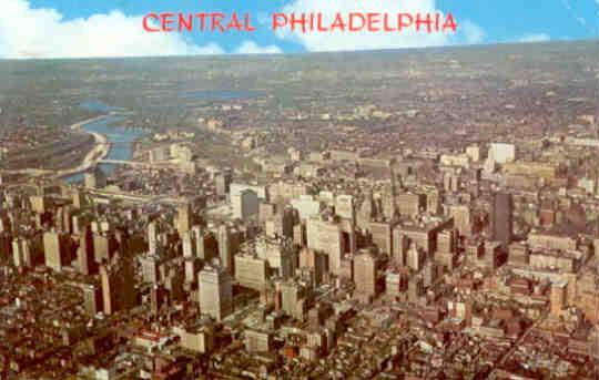 Philadelphia, aerial view
