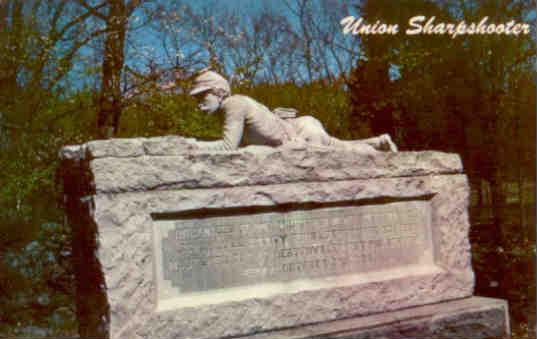 Gettysburg, Union Sharpshooter Monument