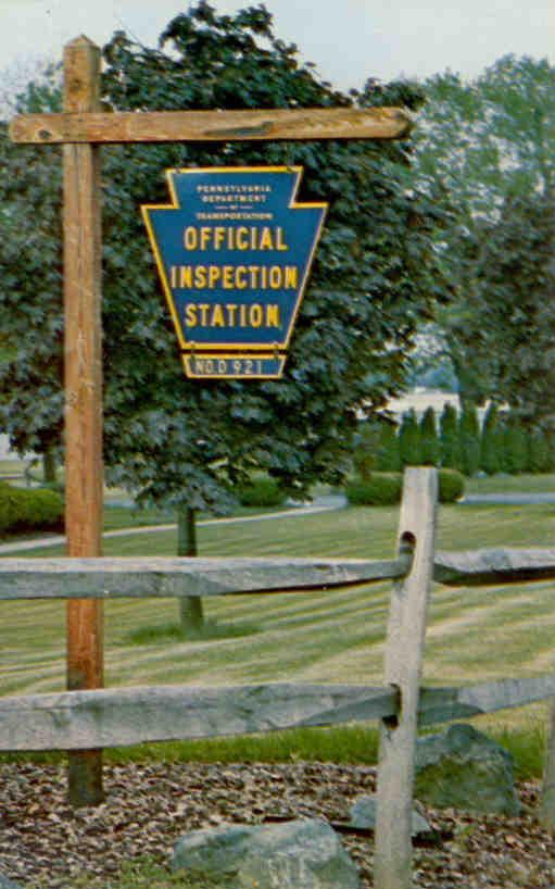 Lancaster, The Heil Co., Official Inspection Station