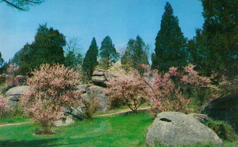Gettysburg, Devils Den in Springtime