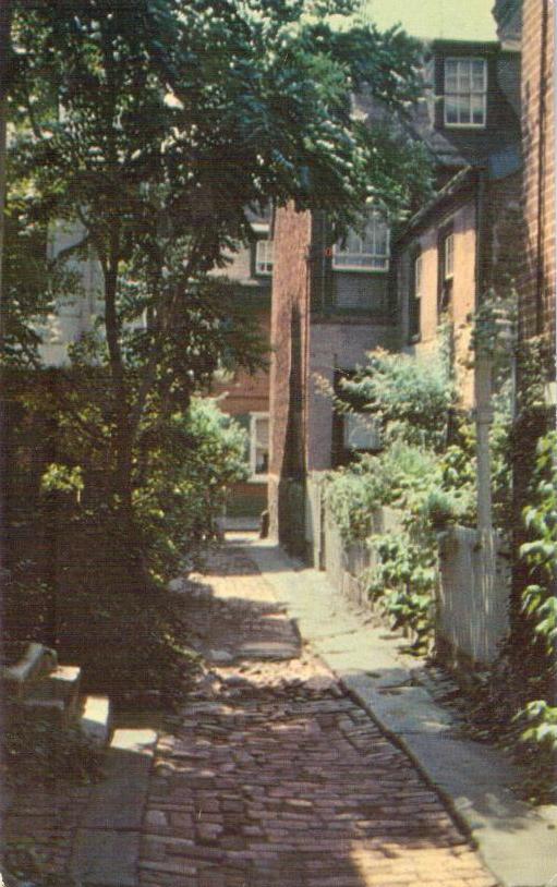 Philadelphia, Historic Elfreth’s Alley