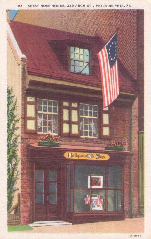 Philadelphia, Betsy Ross House, 239 Arch Street
