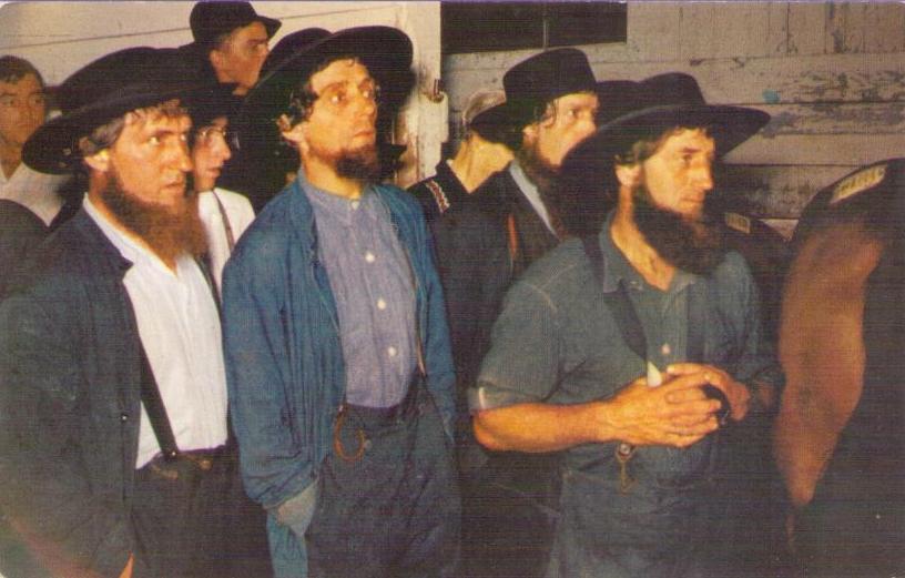 Pennsylvania Dutch Country – Bearded Amish Gentlemen