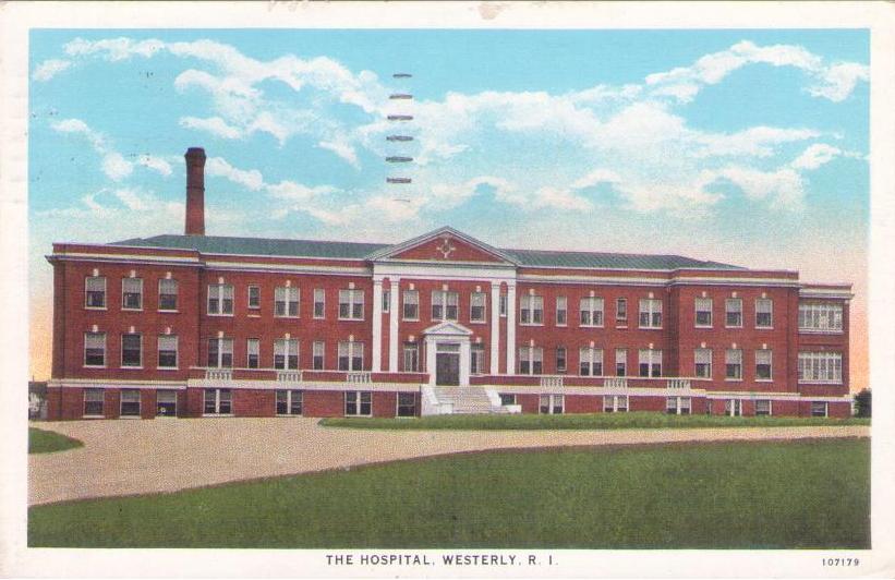 Westerly, The Hospital