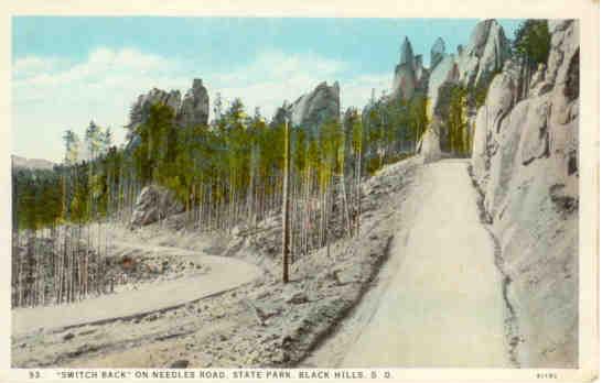 Black Hills, “Switch Back” on Needles Road, State Park