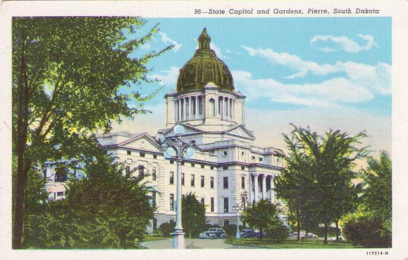 Pierre, State Capitol and Gardens