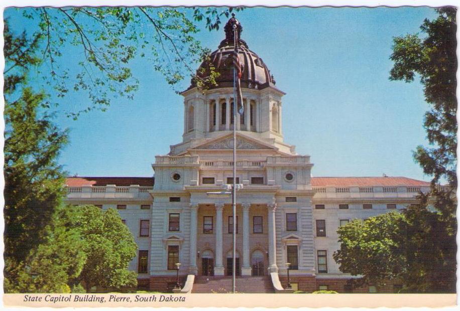 Pierre, State Capitol Building (South Dakota, USA)