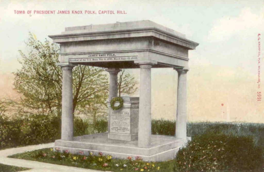Nashville, Tomb of President James Polk, Capitol Hill