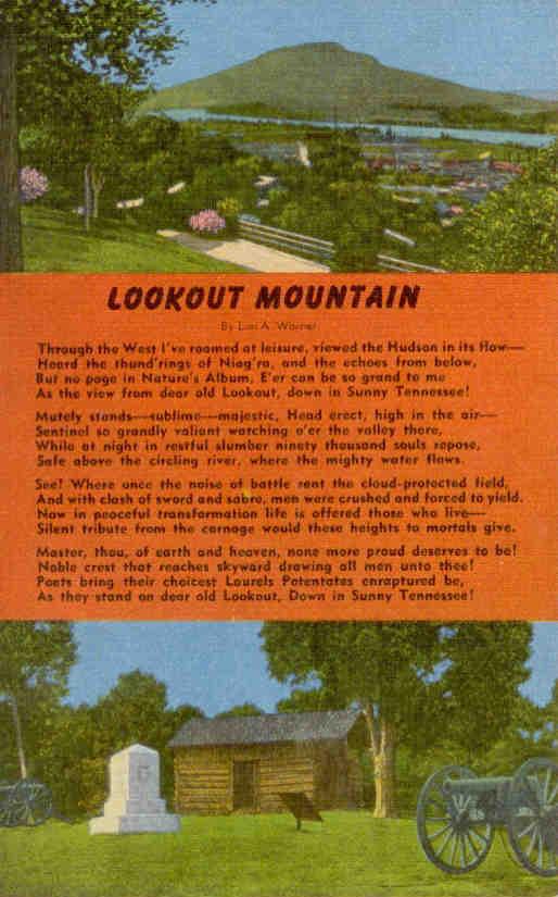 Lookout Mountain, poem