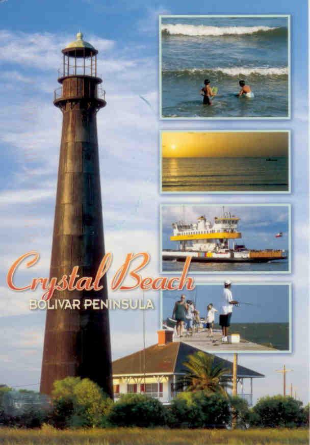 Bolivar Peninsula, Crystal Beach Lighthouse