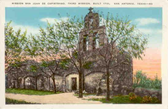 San Antonio, Mission San Juan de Capistrano