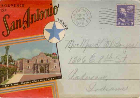 Souvenir of San Antonio (folder)