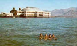 Great Salt Lake, bathers
