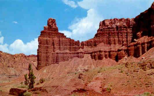 Capitol Reef National Monument, Chimney Rock