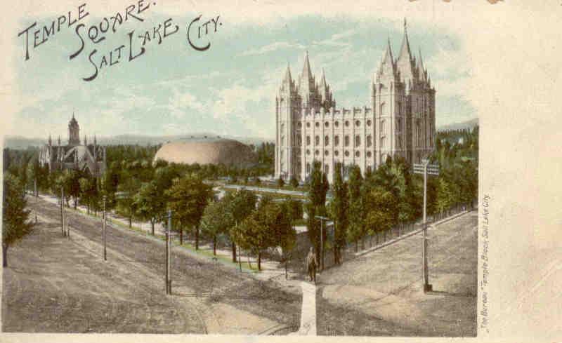 Salt Lake City, Temple Square “The Bureau” Temple Block