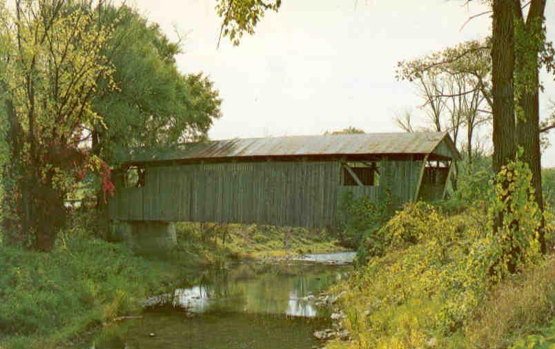 North Ferrisberg, covered bridge