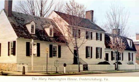 Fredericksburg, The Mary Washington House