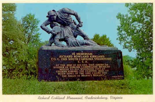 Fredericksburg, Richard Kirkland Monument