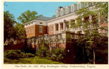 Fredericksburg, Mary Washington College, Ann Carter Lee Hall