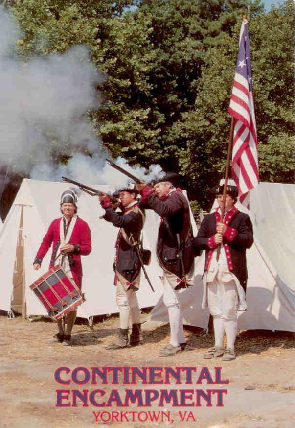 Continental Encampment, Yorktown Victory Center (Virginia, USA)