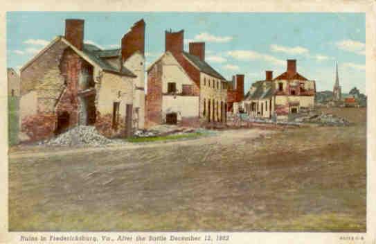 Fredericksburg, after the battle