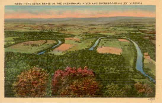 Seven bends of the Shenandoah River