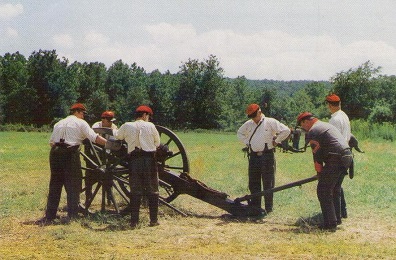 Bath County, Battle of Warm Springs “Cannon Crew”