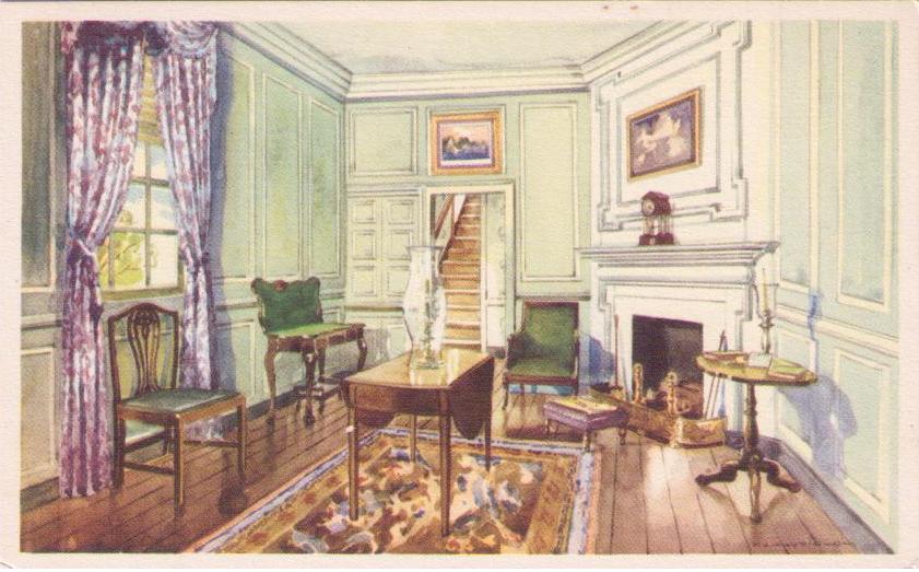 Mt. Vernon, Martha Washington’s Sitting Room