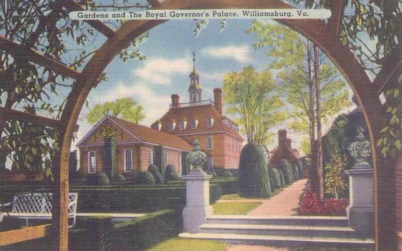 Williamsburg, Gardens and The Royal Governor’s Palace