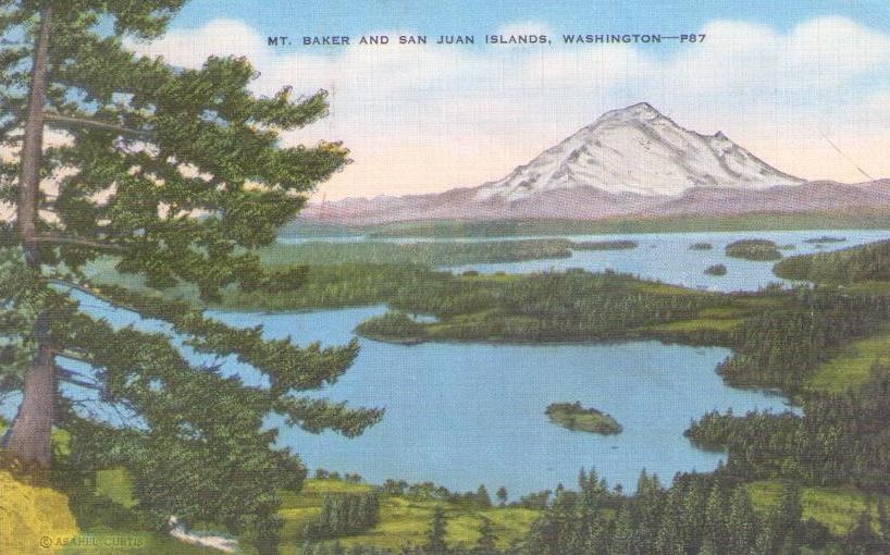 Mt. Baker and San Juan Islands