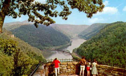 Ansted, New River Canyon