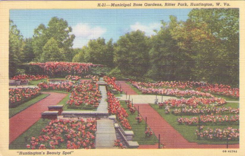 Huntington, Municipal Rose Gardens, Ritter Park