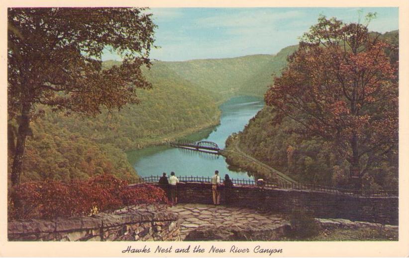 Ansted, Hawk’s Nest State Park and the New River Canyon