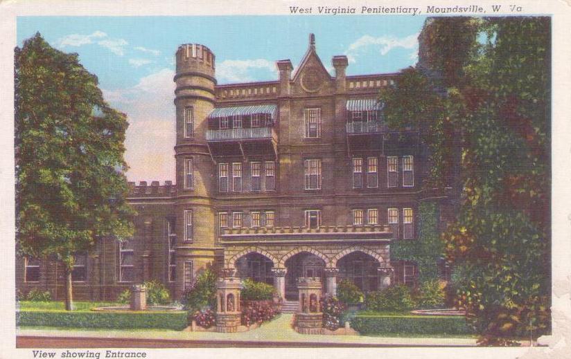 Moundsville, West Virginia Penitentiary, View showing Entrance
