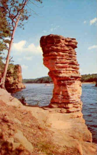 Wisconsin Dells, Chimney Rock