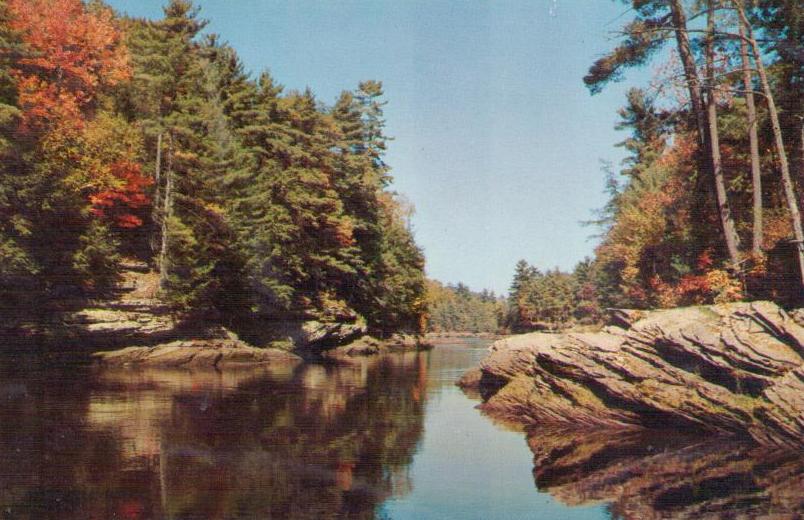 The Narrows, Upper Dells of the Wisconsin River