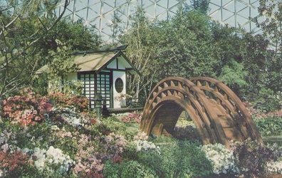 Milwaukee, Mitchell Park Horticultural Conservatory, Azalea Show – Japanese Garden