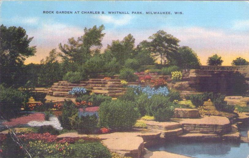 Milwaukee, Rock Garden at Charles B. Whitnall Park