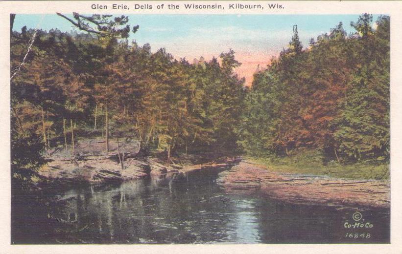 Kilbourn, Glen Erie, Dells of the Wisconsin