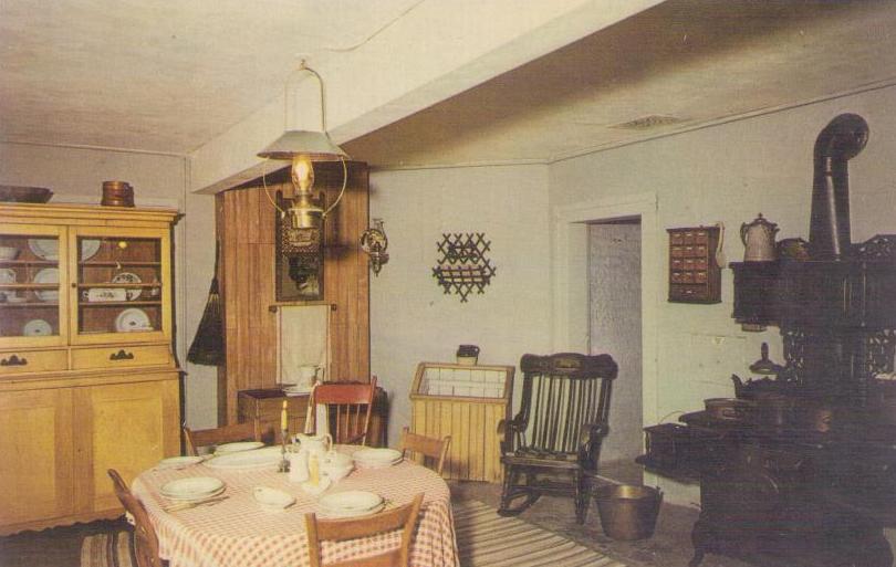 Watertown, Basement Kitchen in the Octagon House