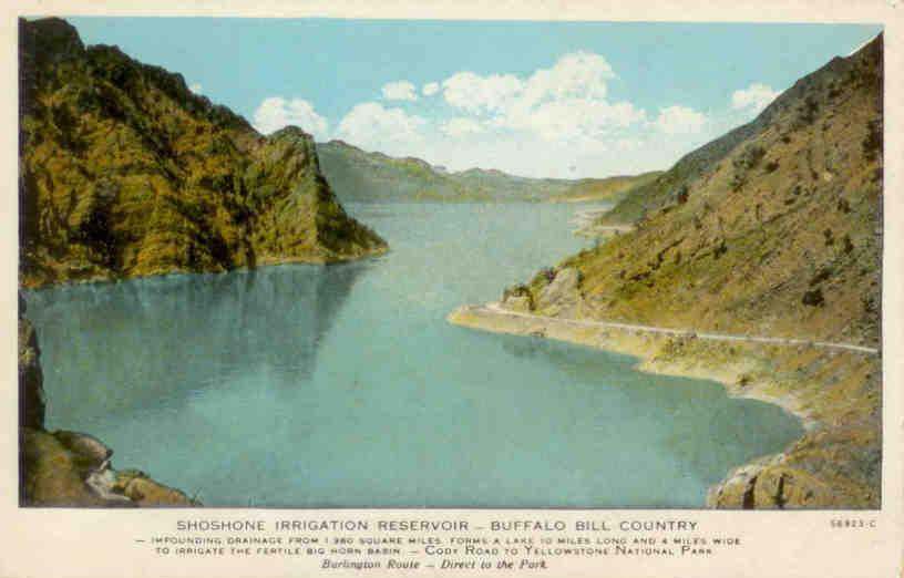 Shoshone Irrigation Reservoir – Buffalo Bill Country