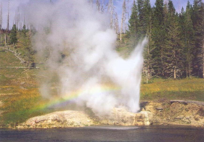 Yellowstone National Park, Riverside geyser